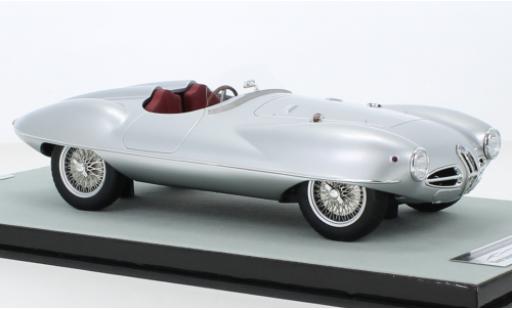 Alfa Romeo Disco 1/18 Tecnomodel Volante Spyder Touring Superleggera silber RHD 1952 modellautos