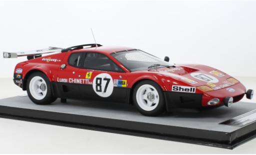 Ferrari 512 1/18 Tecnomodel BB No.87 Luigi Chinetti 24h Le Mans 1978 modellautos