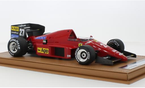Ferrari F1 1/18 Tecnomodel /86 No.27 formule 1 GP Autriche 1986 modellautos