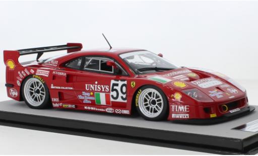 Ferrari F40 1/18 Tecnomodel GTE No.59 24h Le Mans 1996 modellautos