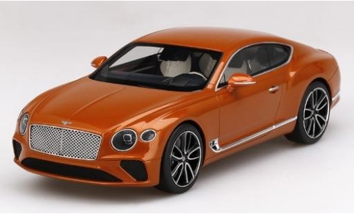 Modellautos Bentley Continental 1/18 Top Speed GT mettalic orange 2018 Bentley Continental 1/18 Top Speed GT mettalic orange 2018 modellautos