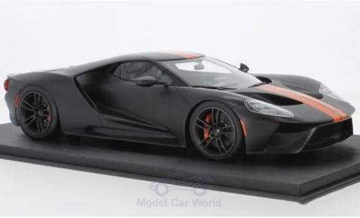 Modellautos Ford GT 1/18 Top Speed matt-schwarz/orange Ford GT 1/18 Top Speed matt-schwarz/orange modellautos