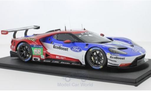Ford GT 1/18 Top Speed No.68 Chip Ganassi Team USA LME Pro 24h Le Mans J.Hand/D.Müller/S.Bourdais modellautos