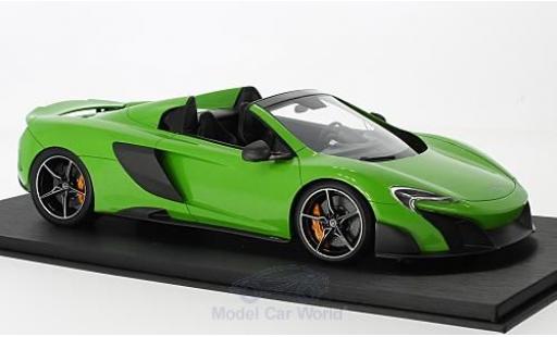 Modellautos McLaren 675 1/18 Top Speed LT Spider grün 2016 McLaren 675 1/18 Top Speed LT Spider grün 2016 modellautos