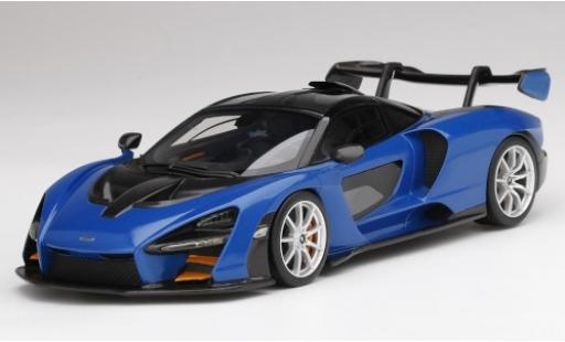 Modellautos McLaren Senna 1/18 Top Speed mettalic blau/schwarz 2018 McLaren Senna 1/18 Top Speed mettalic blau/schwarz 2018 modellautos