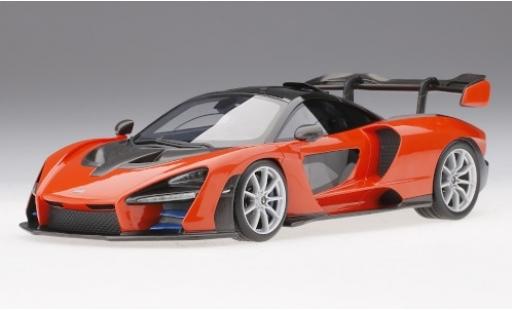 Modellautos McLaren Senna 1/18 Top Speed mettalic orange McLaren Senna 1/18 Top Speed mettalic orange modellautos