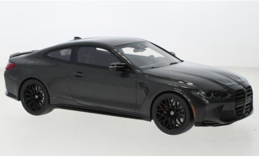 Bmw M4 1/18 Top Speed Competition (G82) metallise grau modellautos