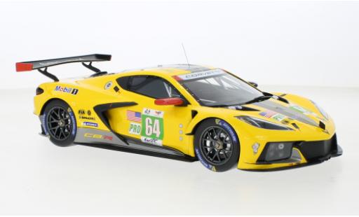 Chevrolet Corvette 1/18 Top Speed C8.R No.64 24h Le Mans 2022 modellautos