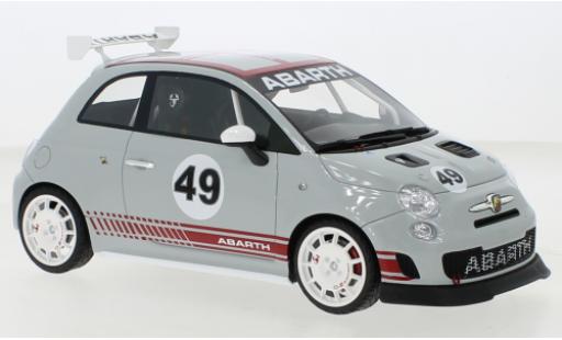 Modellautos Fiat 500 1/18 Top Speed Abarth Assetto Corse grau Fiat 500 1/18 Top Speed Abarth Assetto Corse grau modellautos