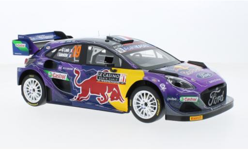 Modellautos Ford Puma 1/18 Top Speed Rally1 No.19 M-Sport World Rally Team Red Bull Rallye WM Rallye Monte Carlo 2022 Ford Puma 1/18 Top Speed Rally1 No.19 M-Sport World Rally Team Red Bull Rallye WM Rallye Monte Carlo 2022 modellautos