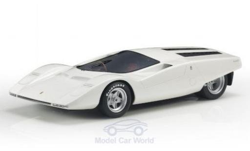 Ferrari 512 1/18 Topmarques Collectibles S Berlinetta Concept mettalic weiss RHD 1969 modellautos