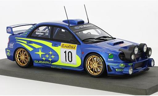 Modellautos Subaru Impreza 1/18 Topmarques Collectibles S7 No.10 Rallye WM Rallye Monte Carlo 2002 avec Zusatzscheinwerfer T.Mäkinen/K.Lindström Subaru Impreza 1/18 Topmarques Collectibles S7 No.10 Rallye WM Rallye Monte Carlo 2002 avec Zusatzscheinwerfer T.Mäkinen/K.Lindström modellautos