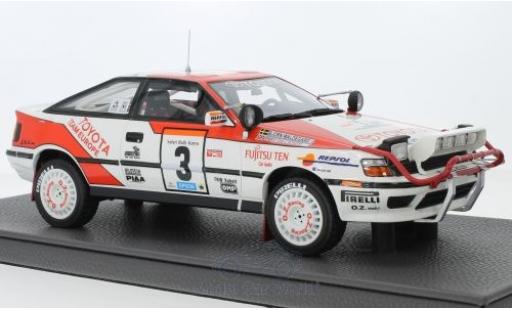 Modellautos Toyota Celica 1/18 Topmarques Collectibles ST165 No.3 Team Europe Rallye WM Rallye Safari 1990 B.Waldegard/F.Gallagher Toyota Celica 1/18 Topmarques Collectibles ST165 No.3 Team Europe Rallye WM Rallye Safari 1990 B.Waldegard/F.Gallagher modellautos