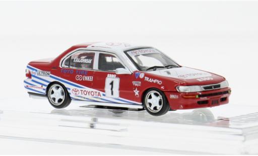 Toyota Corolla 1/64 BM Creations (AE100) Super Touring Championships South East Asia Touring Car Zone Challenge 1995 Totota Team Thailand Esso #1 K.Saksirivetkul 1:64 modellautos