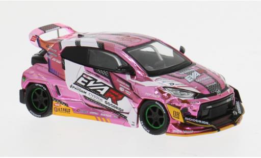 Toyota Yaris 1/64 Pop Race GR Eva RT 1:64 modellautos