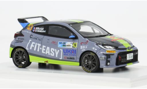 Toyota Yaris 1/43 Spark GR Rally Japan 2024 #43 D.Auriol/D.Giraudet 1:43