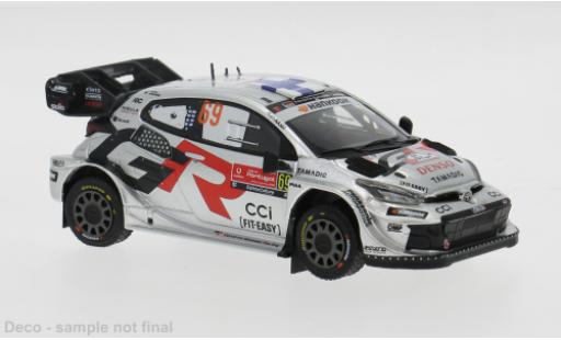 Toyota Yaris 1/43 IXO GR Rally1 Rally Portugal 2025 #69 K.Rovanper&auml;/J.Halttunen 1:43 modellautos