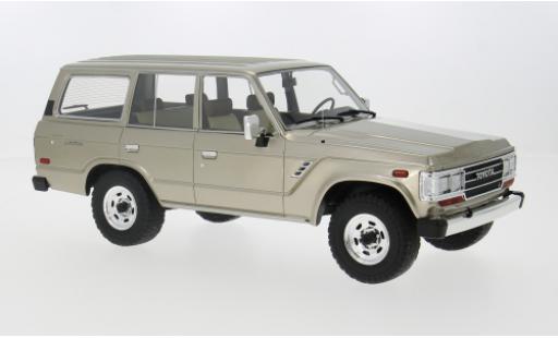 Toyota Land Cruiser 1/18 Lucky Step Models (J60) bronze 1987 1:18 modellautos