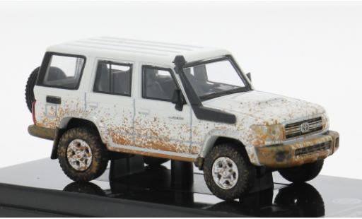Toyota Land Cruiser 1/64 Para64 LC76 weiss 2014 1:64 modellautos