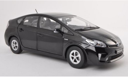 Toyota Prius Base 1/18 Paudi schwarz 2012 modellautos