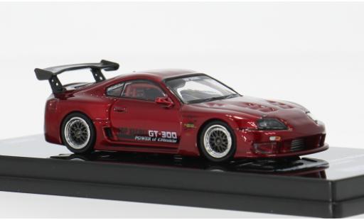 Toyota Supra 1/64 INNO64 A80 rot 1993 1:64 modellautos