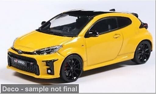 Modellautos Toyota Yaris GR gelb 2024 1/43 Solido