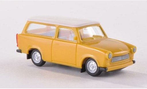 Trabant 601 Universal 1/87 Herpa gelb/weiss modellautos