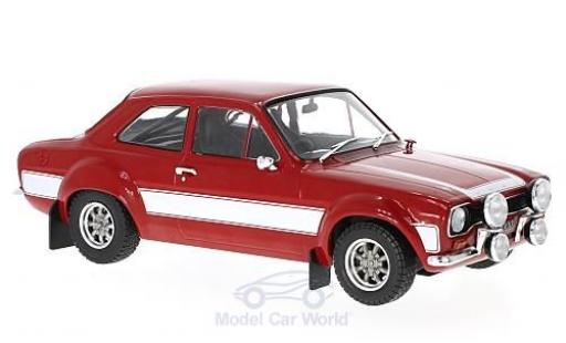 Ford Escort 1/18 Triple 9 Collection MK I rot/weiss modellautos