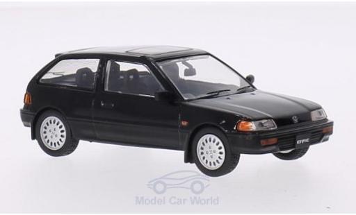 Modellautos Honda Civic 1/43 Triple 9 Collection schwarz RHD 1987 Honda Civic 1/43 Triple 9 Collection schwarz RHD 1987 modellautos