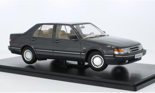 Saab 9000 1/18 Triple 9 Collection CD metallise grau 1990 1:18 modellautos