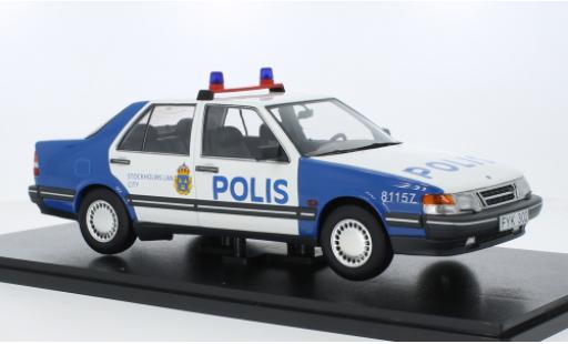 Saab 9000 1/18 Triple 9 Collection CD Polis (SE) 1990 1:18 modellautos
