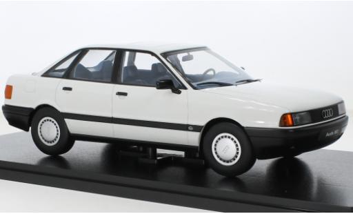 Modellautos Audi 80 1/18 Triple 9 Collection (B3) blanche 1989 Audi 80 1/18 Triple 9 Collection (B3) blanche 1989 modellautos