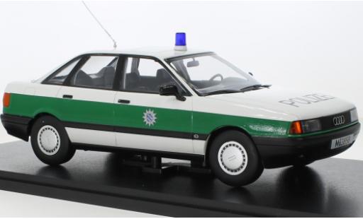 Modellautos Audi 80 1/18 Triple 9 Collection (B3) police (D) 1989 Audi 80 1/18 Triple 9 Collection (B3) police (D) 1989 modellautos