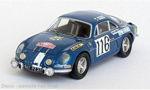 Modellautos Alpine A110 1/43 Trofeu Rally Monte Carlo 1971 #116 1:43 Alpine A110 1/43 Trofeu Rally Monte Carlo 1971 #116 1:43 modellautos
