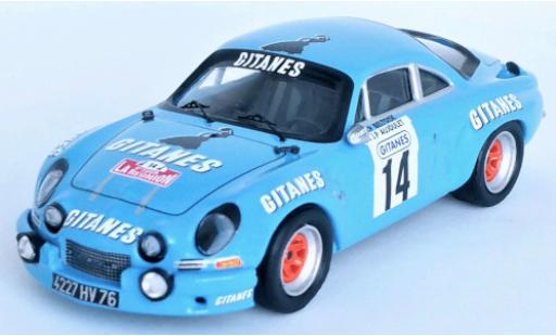 Modellautos Alpine A110 1/43 Trofeu Renault No.14 Gitanes Tour Auto de la Reunion 1975 J-P.Beltoise/J-P.Aujoulet Alpine A110 1/43 Trofeu Renault No.14 Gitanes Tour Auto de la Reunion 1975 J-P.Beltoise/J-P.Aujoulet modellautos