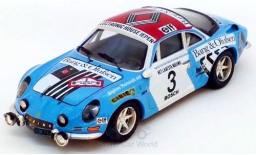 Modellautos Alpine A110 1/43 Trofeu Renault No.3 Rally Ypern 1974 J.P.Nicolas/C.Delferrier Alpine A110 1/43 Trofeu Renault No.3 Rally Ypern 1974 J.P.Nicolas/C.Delferrier modellautos