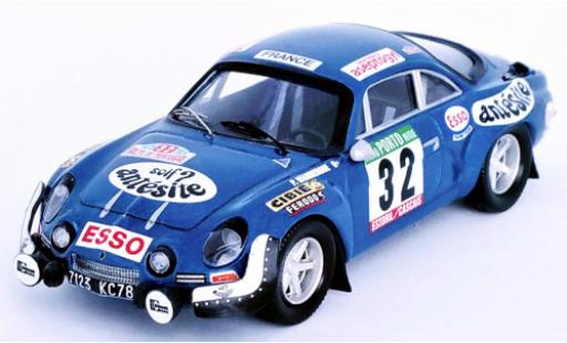 Modellautos Alpine A110 1/43 Trofeu Renault No.32 Rallye WM Rallye Portugal 1975 P.Wambergue/Y.Breton Alpine A110 1/43 Trofeu Renault No.32 Rallye WM Rallye Portugal 1975 P.Wambergue/Y.Breton modellautos