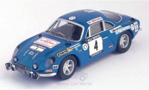 Modellautos Alpine A110 1/43 Trofeu Renault No.4 RAC Rallye 1971 O.Andersson/G.Phillips Alpine A110 1/43 Trofeu Renault No.4 RAC Rallye 1971 O.Andersson/G.Phillips modellautos