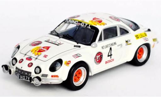 Modellautos Alpine A110 1/43 Trofeu Renault No.4 Tuning G.T.L. Rallye Ypres 1974 Pedro/E.Symens Alpine A110 1/43 Trofeu Renault No.4 Tuning G.T.L. Rallye Ypres 1974 Pedro/E.Symens modellautos