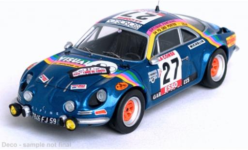 Modellautos Alpine A110 1/43 Trofeu Renault Tour de Corse 1980 #27 1:43 Alpine A110 1/43 Trofeu Renault Tour de Corse 1980 #27 1:43 modellautos