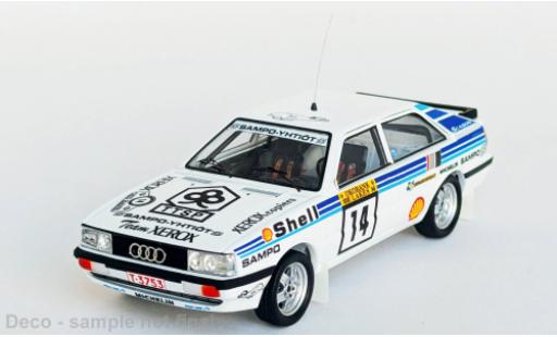 Modellautos Audi Quattro 1/43 Trofeu quattro 1000 Lakes Rally 1986 #14 1:43 Audi Quattro 1/43 Trofeu quattro 1000 Lakes Rally 1986 #14 1:43 modellautos