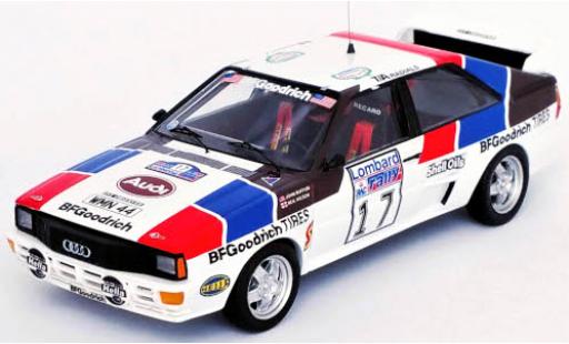 Modellautos Audi Quattro 1/43 Trofeu quattro No.17 Rallye WM RAC Rallye 1984 J.Buffum/N.Wilson Audi Quattro 1/43 Trofeu quattro No.17 Rallye WM RAC Rallye 1984 J.Buffum/N.Wilson modellautos