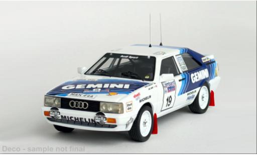 Modellautos Audi Quattro 1/43 Trofeu quattro RAC Rally 1987 #19 1:43 Audi Quattro 1/43 Trofeu quattro RAC Rally 1987 #19 1:43 modellautos