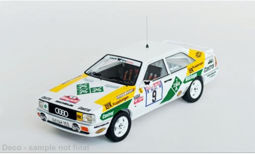 Modellautos Audi Quattro 1/43 Trofeu quattro Rally Hunsrück 1987 #9 1:43 Audi Quattro 1/43 Trofeu quattro Rally Hunsrück 1987 #9 1:43 modellautos