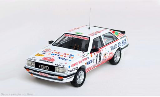 Audi Quattro 1/43 Trofeu quattro Rally Monte Carlo 1987 #18 1:43 modellautos