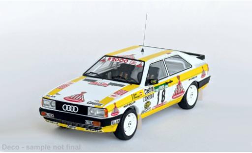 Modellautos Audi Quattro 1/43 Trofeu quattro Rally Portugal 1987 #18 1:43 Audi Quattro 1/43 Trofeu quattro Rally Portugal 1987 #18 1:43 modellautos
