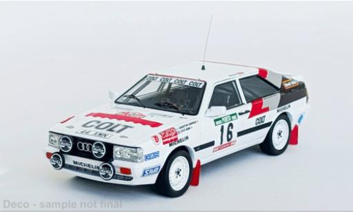Modellautos Audi Quattro 1/43 Trofeu quattro Rally Portugal 1988 #16 1:43 Audi Quattro 1/43 Trofeu quattro Rally Portugal 1988 #16 1:43 modellautos