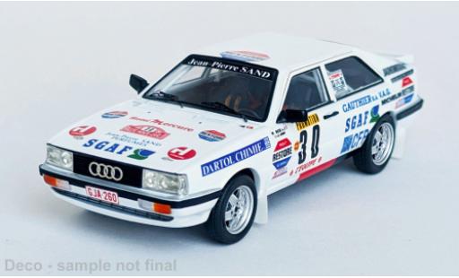 Modellautos Audi Quattro 1/43 Trofeu quattro weiss Rally Monte Carlo 1987 #30 1:43 Audi Quattro 1/43 Trofeu quattro weiss Rally Monte Carlo 1987 #30 1:43 modellautos