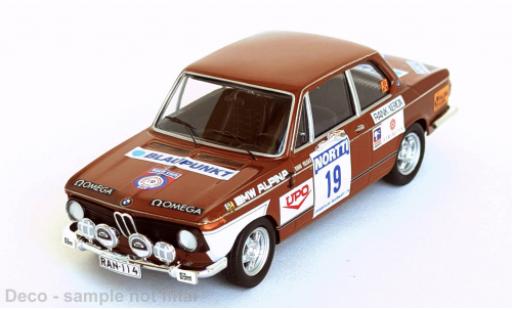 Bmw 1602 1/43 Trofeu 1000 Lakes Rally 1974 #19 1:43 modellautos