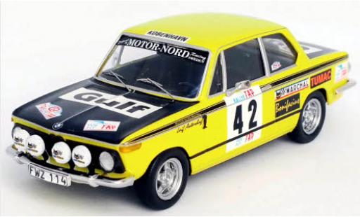 Modellautos Bmw 2002 1/43 Trofeu No.42 Motor-Nord Racing Gulf Rallye WM Rally Portugal 1973 L.Asterhag/A.Gullberg Bmw 2002 1/43 Trofeu No.42 Motor-Nord Racing Gulf Rallye WM Rally Portugal 1973 L.Asterhag/A.Gullberg modellautos